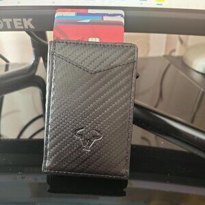 Men Wallet Money Clip Wallet Slim For Gift Men 9Cards-Metal Credit Card Case